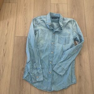 Arizona long sleeve button up shirt, size S